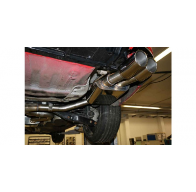 FOX Escape trasero derecha / izquierda con aletas de escape - 2x90 tipo 16 Skoda Superb III 3V 4x4 Año:Desde 2015 2,0l 200/206kW