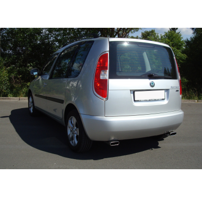 Escape FOX Skoda Roomster 5J escape final duplex - 130x50 52 duplex