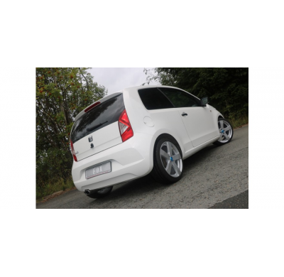 Escape FOX Skoda Citigo/ VW UP final pipe system left fitted of originaln Escape Final - 145x65 59 left