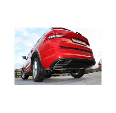 Skoda Kodiaq 4x4 - Salida Escape trasero FOX RS-Optik derecha / izquierda
