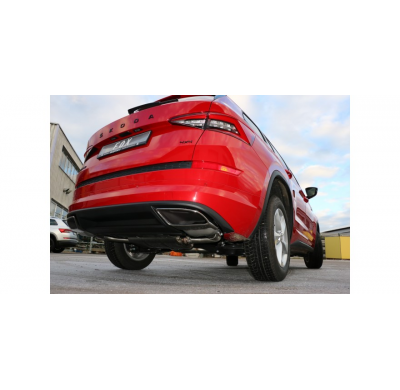 Skoda Kodiaq 4x4 - Salida Escape trasero FOX RS-Optik derecha / izquierda