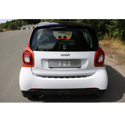 Escape FOX Smart Fortwo 453 escape final centered - 2x80 Typ 14 centered