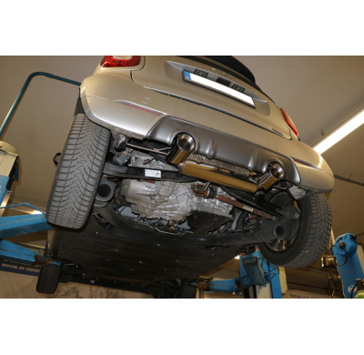 Escape FOX Smart Fortwo 453 Brabus Coupe & Cabrio escape final duplex - 1x100 Typ 25 duplex