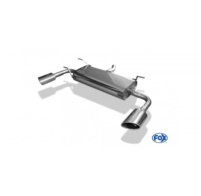 Subaru Impreza GP 4x4 Escape trasero FOX salida cruzada izquierda derecha - 1x100 tipo 12 derecha / izquierda