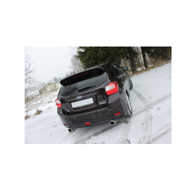 Subaru Impreza GP 4x4 Escape trasero FOX salida cruzada izquierda derecha - 1x100 tipo 27 derecha / izquierda