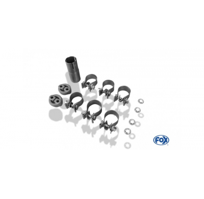 Subaru Impreza GP 4x4 Escape trasero FOX salida cruzada izquierda derecha - 1x100 tipo 12 derecha / izquierda