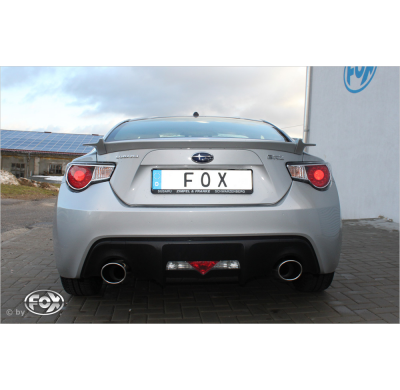 Escape FOX Subaru BRZ escape final salida duplex - 129x106 32 duplex