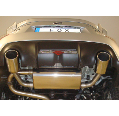 Escape FOX Subaru BRZ escape final salida duplex - 129x106 32 duplex