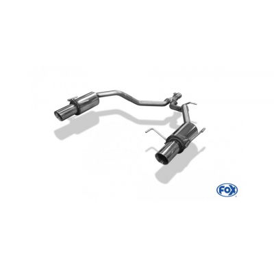 Escape FOX Suzuki Swift Sport IV - 4x4 Escape final Duplex - 1x90 16 dch/izq