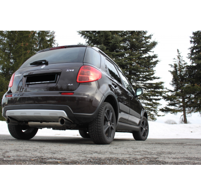 Escape FOX Suzuki SX4 - 4x4 escape final salida duplex - 1x90 25 duplex