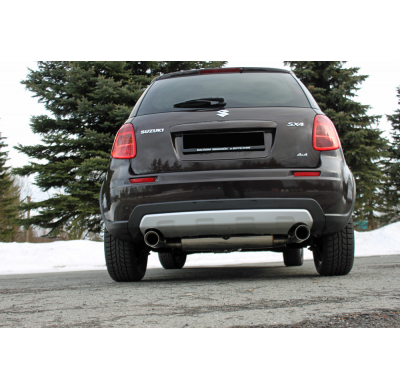 Escape FOX Suzuki SX4 - 4x4 escape final salida duplex - 1x90 25 duplex