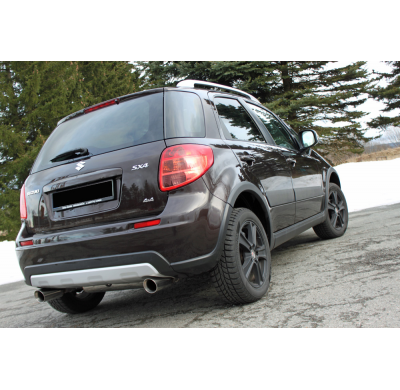 Escape FOX Suzuki SX4 - 4x4 escape final salida duplex - 1x90 25 duplex