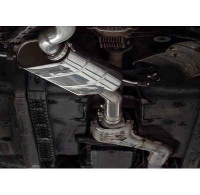Toyota Supra MK4 frontal silenciador Fox exhaust
