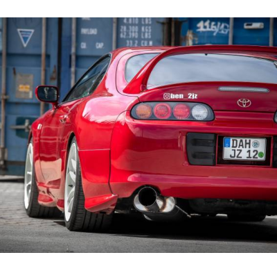 Silenciador final Toyota Supra MK4 - 1x114 tipo 10 Fox exhaust