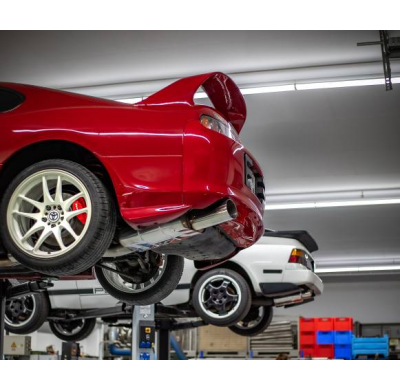 Silenciador delantero y final para Toyota Supra MK4 - 1x114 tipo 10 Fox exhaust