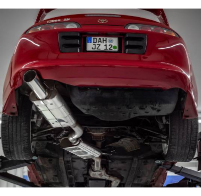 Silenciador delantero y final para Toyota Supra MK4 - 1x114 tipo 10 Fox exhaust