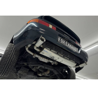 Salida cruzada derecha/izquierda del silenciador final Toyota MR2 Tipo W2 - 1x9 Fox exhaust