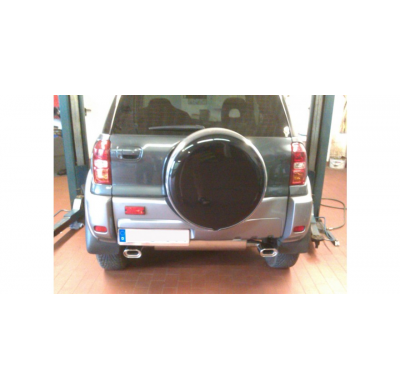 Escape FOX Toyota RAV 4 II escape final salida duplex - 1x90 13 duplex