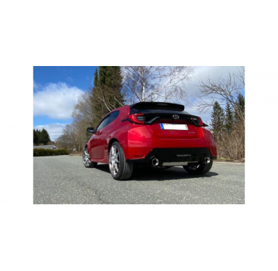 Escape deportivo Toyota Yaris P21 GR cruce salida derecha/izquierda - 1x100 tipo 25 derecha/izquierda