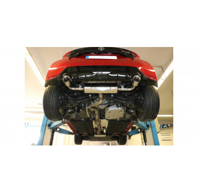 Escape deportivo Toyota Yaris P21 GR cruce salida derecha/izquierda - 1x100 tipo 25 derecha/izquierda