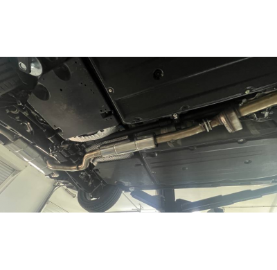 Silenciador delantero Toyota GR86 Fox exhaust
