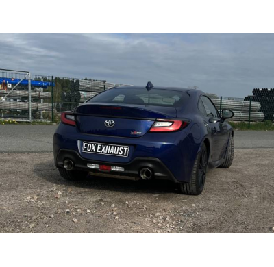 Silenciador final Toyota GR86 - 1x114 tipo 25 derecha/izquierda Fox exhaust