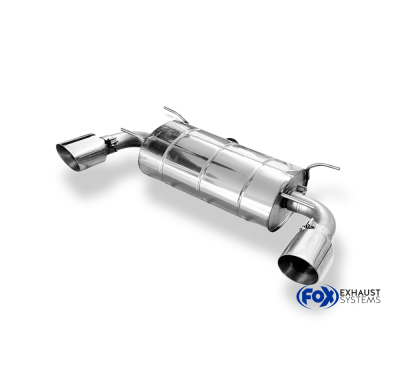 Silenciador final Toyota GR86 - 1x114 tipo 25 derecha/izquierda Fox exhaust