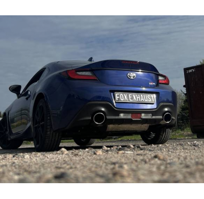 Silenciador final Toyota GR86 - 129x106 tipo 32 derecha/izquierda Fox exhaust