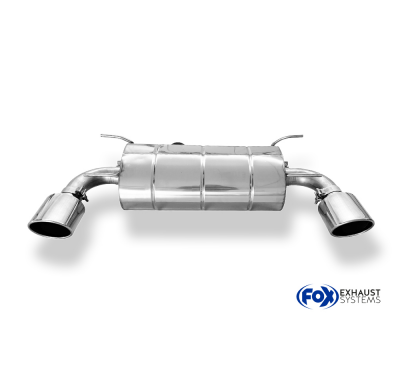 Silenciador final Toyota GR86 - 129x106 tipo 32 derecha/izquierda Fox exhaust