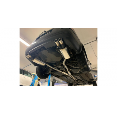 Escape trasero FOX VW Passat 3B / 3BG 4-Motion derecha / izquierda - 2x76 tipo 16 derecha / izquierda