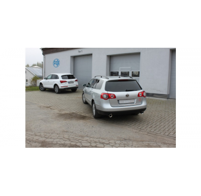 Escape FOX VW Passat 3C 4-Motion escape final duplex - without tailpipes