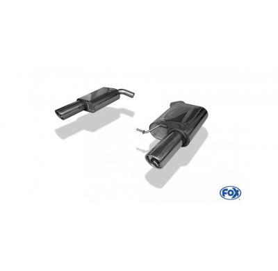 VW Passat 3C 4-Motion - 3,2l Escape deportivo derecho/izquierdo - 1x100 tipo 17 derecho/izquierdo