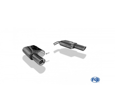 VW Passat 3C 4-Motion - 3,2l Escape deportivo derecho/izquierdo - 1x100 tipo 17 derecho/izquierdo