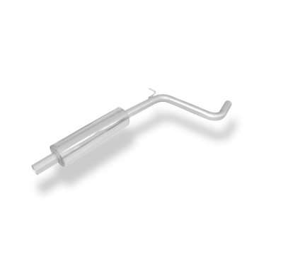 Silenciador delantero del VW Polo AW1 Fox exhaust