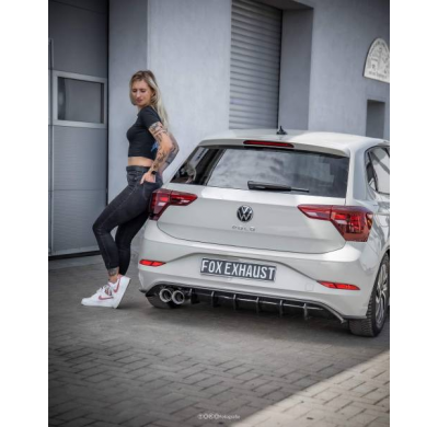 Silenciador final VW Polo AW Facelift - 2x90 tipo 25 Fox exhaust