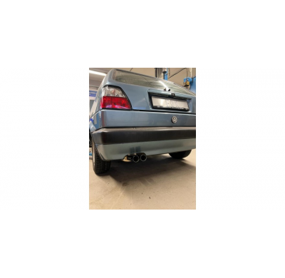 Escape final VW Golf II tipo 19E - 2x55 tipo 10