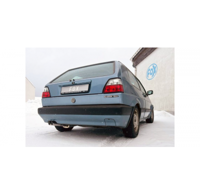 Escape final VW Golf II tipo 19E - 2x55 tipo 14