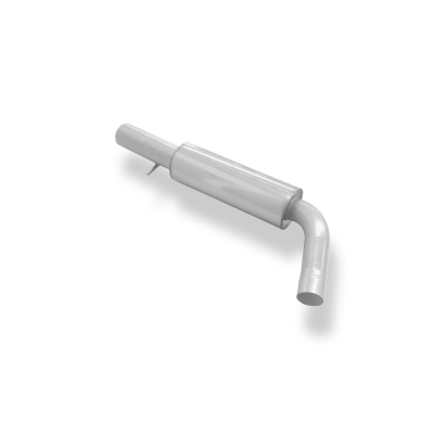 Silenciador delantero VW Golf IV Jubi-StoÃstange Ã63,5mm para VW0531 Fox exhaust