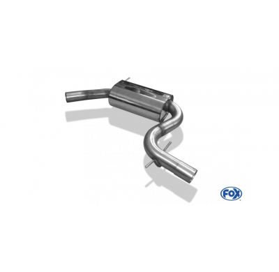 Escape FOX VW Golf VI escape centralpipe diameter: 70mm