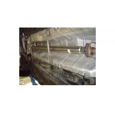 Escape FOX VW Scirocco III tubo conexion escape central/catalizador - diametro: 70mm