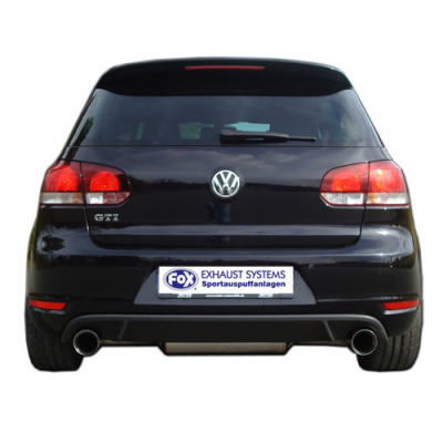 Escape FOX VW Golf 6 GTI/ GTD escape final salida duplex - 1x100 25 duplex