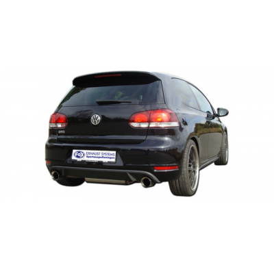 Escape FOX VW Golf 6 GTI/ GTD escape final salida duplex - 1x100 25 duplex