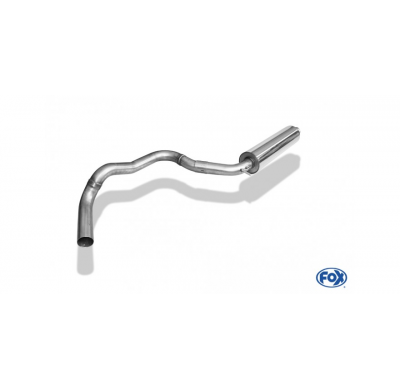 VW T-Rock - Silenciador delantero FOX de tracción delantera