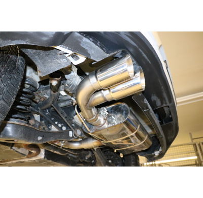 VW Golf VII - Escape trasero FOX GTE - 2x80 tipo 25