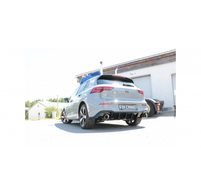 VW Golf VIII GTE con silenciador Einsatz schwarz final derecho/izquierdo - 1x100 tipo 25 derecho/izquierdo incl. Rieger-inser pi