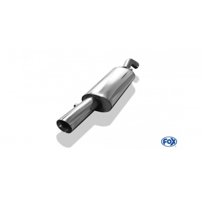 Escape FOX VW Corrado G60 escape final Ø63,5 - 1x90 25