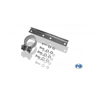 Escape FOX VW Corrado 16V/ VR6 escape final - 1x100 25