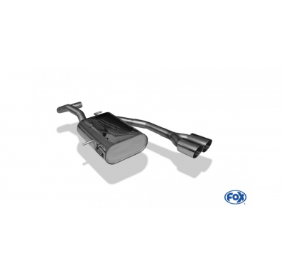 Escape FOX VW Lupo 6X escape final central- 2x80 type 14