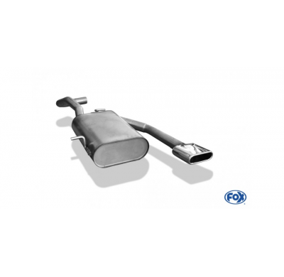 Escape FOX VW Lupo 6X escape final salida central - 130x50 52