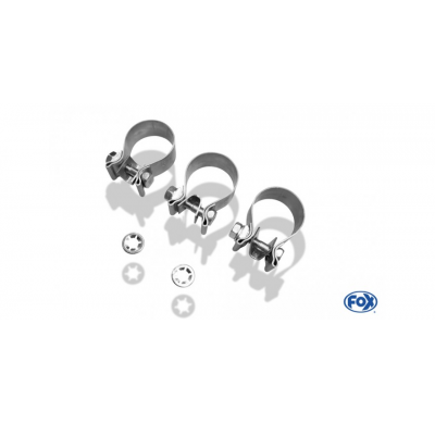 Escape FOX VW Lupo 6X escape final central- 2x80 type 14